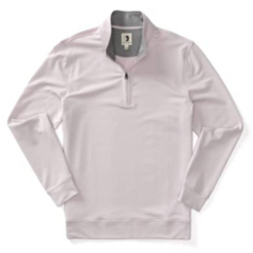 NEW DUCK HEAD men's long sleeve dunmore 1/4 pullover in faded peri